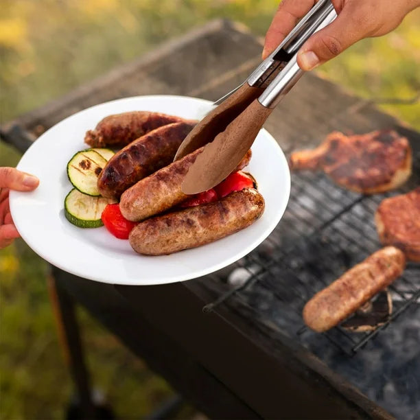 Nestelle™ Natural Wooden Tongs